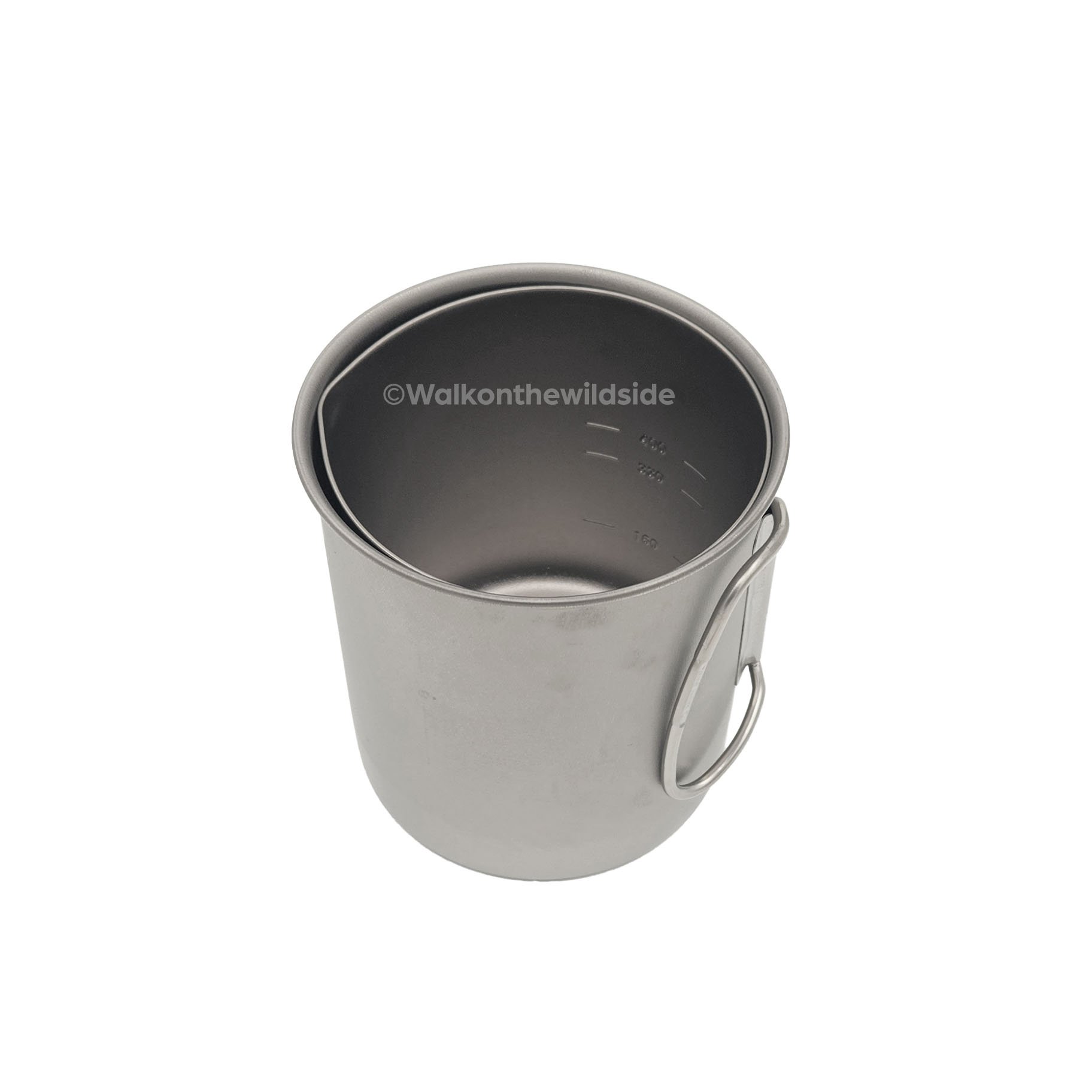 Snow Peak Trek 700 Topf mit Evernew Solo Pot NH darin